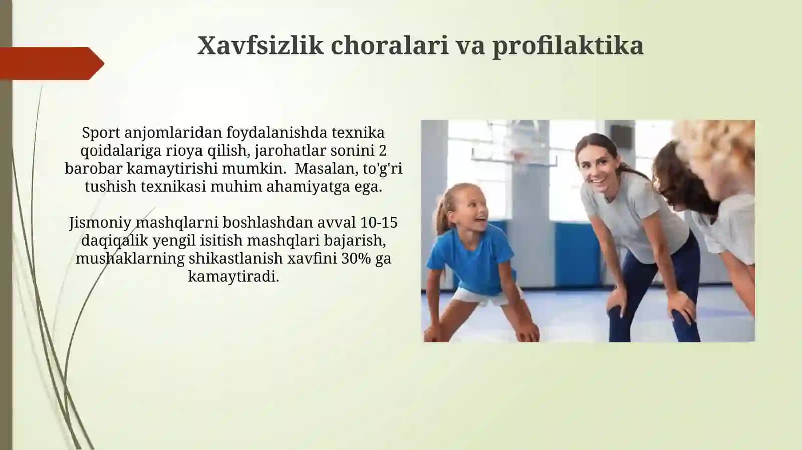 Jismoniy tarbiya darslarida jismoniy yuklamaning axamyati 3