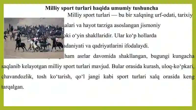 O’zbekiston milliy sport turlari 3