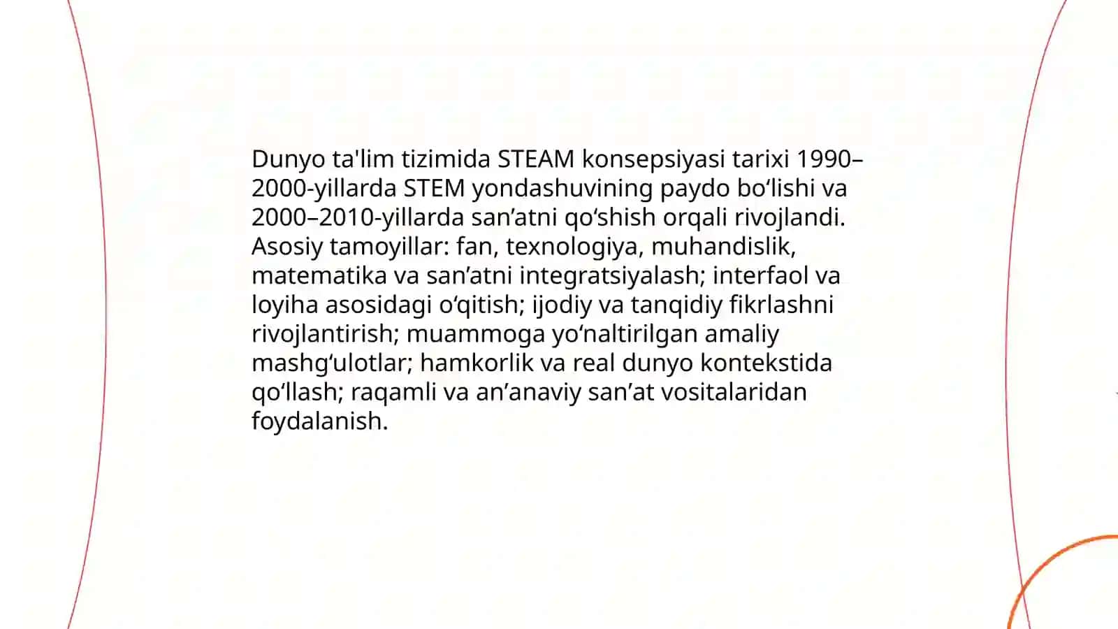 Dunyo talim tizimida STEAM konsupsiyasi 3