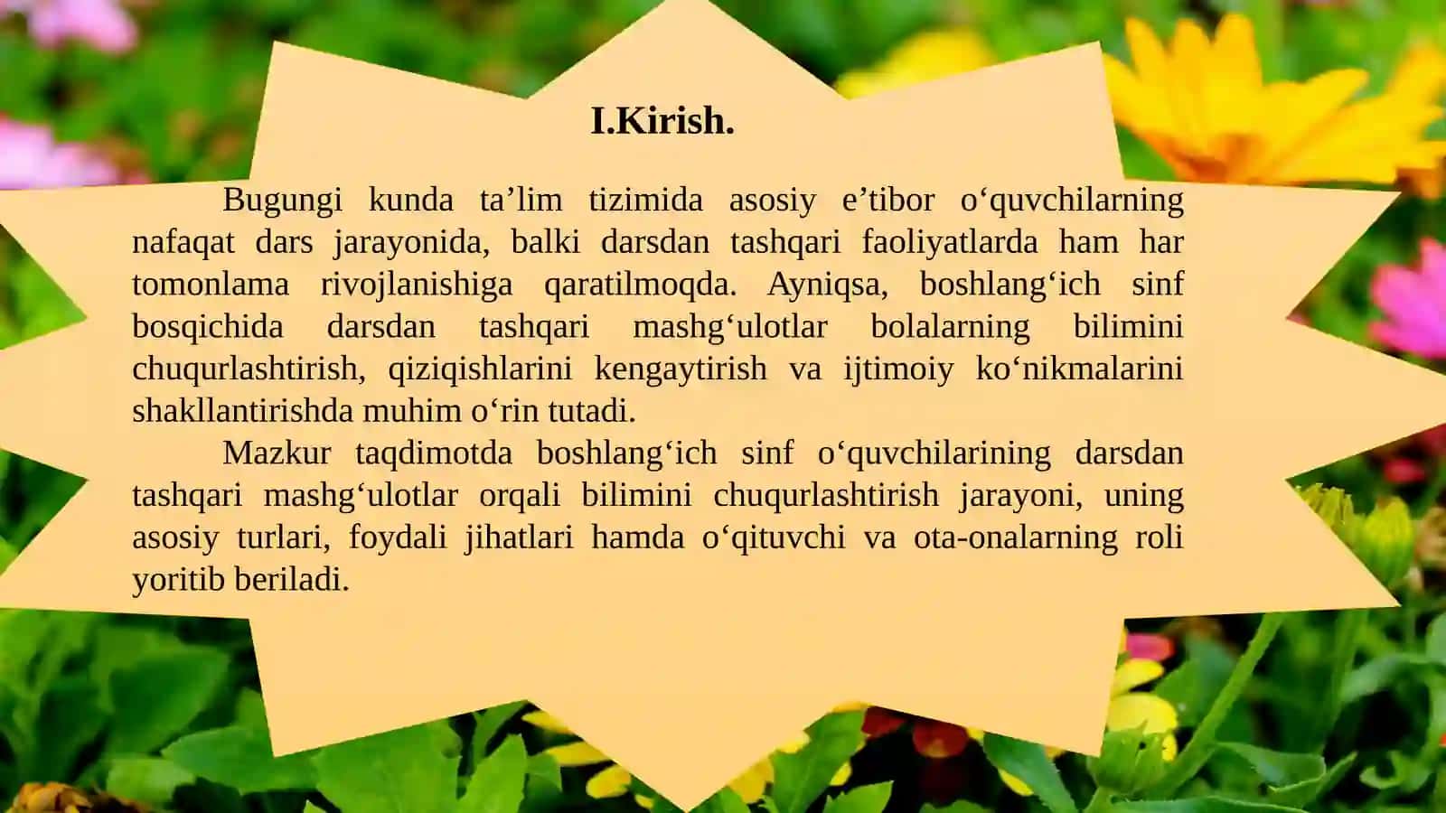 Boshlang‘ichsinfda darsdan tashqari mashg‘ulotlar orqali o‘quvchilar bilimini chuqurlashtirish 3