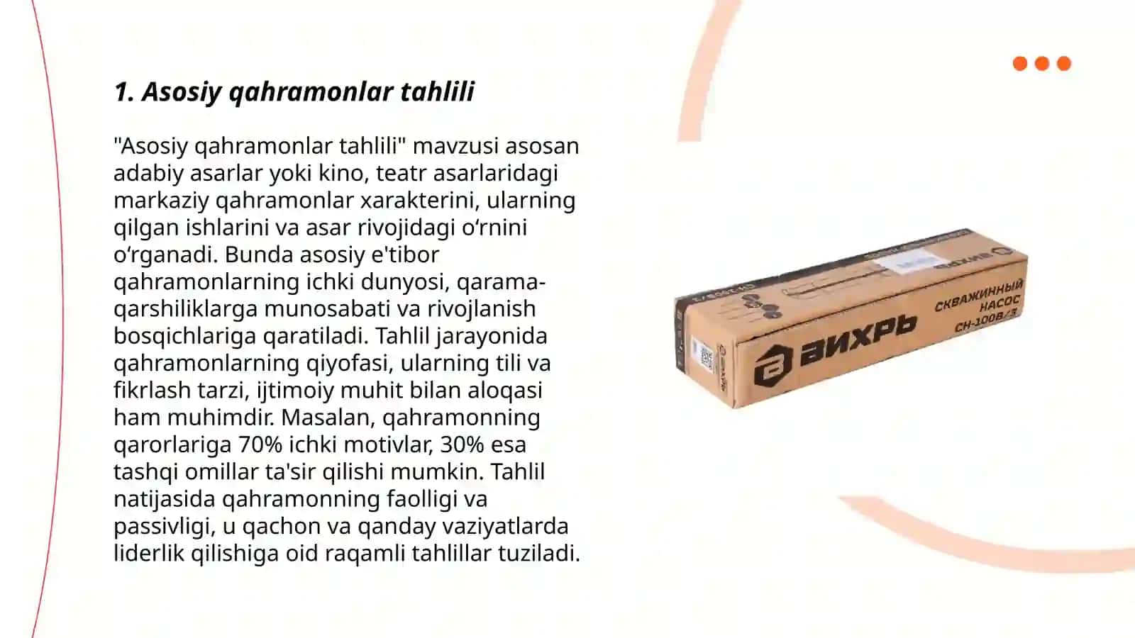 Asosiy qahramonlar tahlili 3