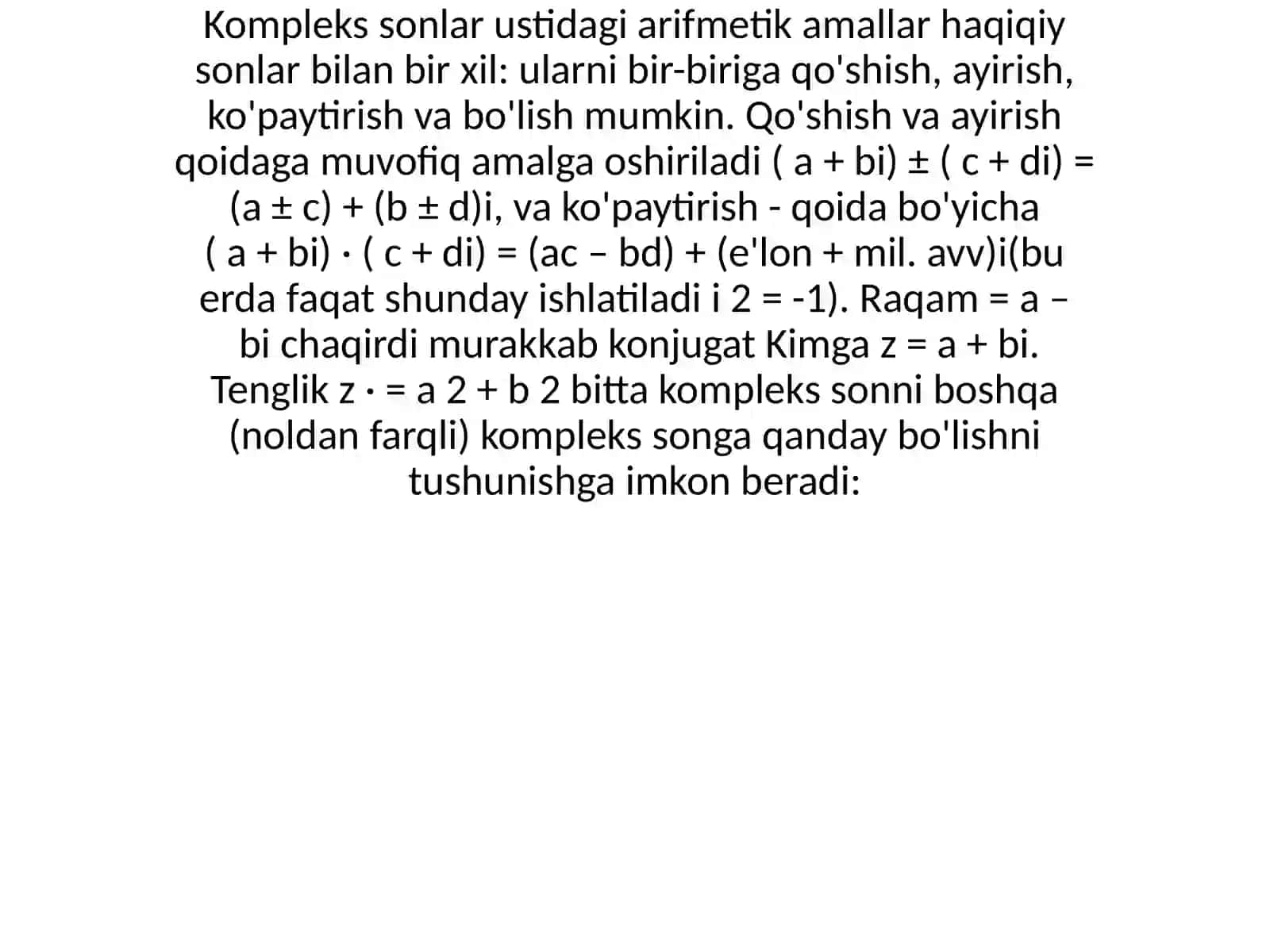 Kompleks raqamshakl 3