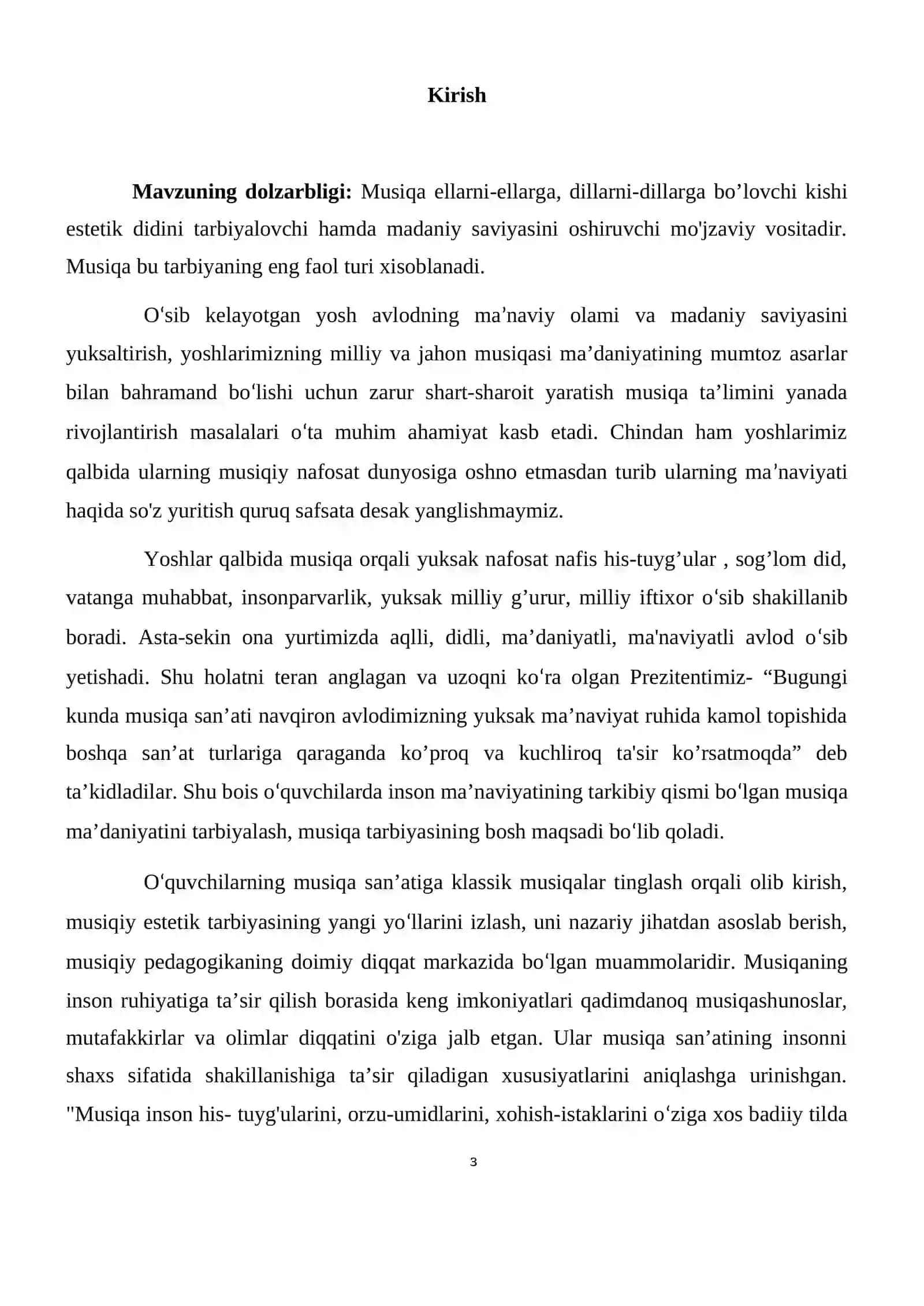 "Sulaymon Yudakov ijodiy faoliyati" mavzusida tayyorlagan 3