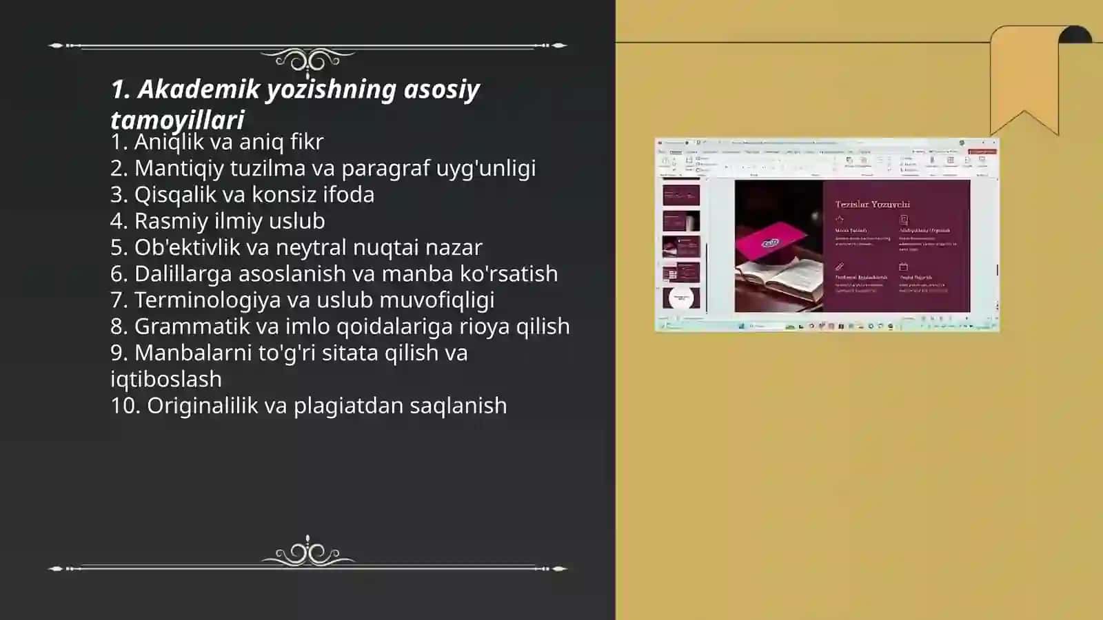 Akademik yozish 3