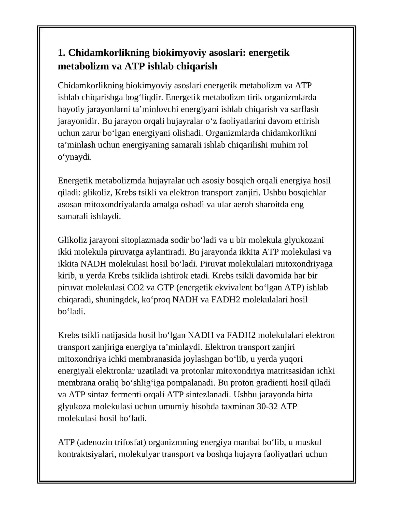 CHIDAMKORLIKNING BIOKIMYOVIY ASOSLARI VA ULARNING RIVOJLANTIRISH USULLARI 3