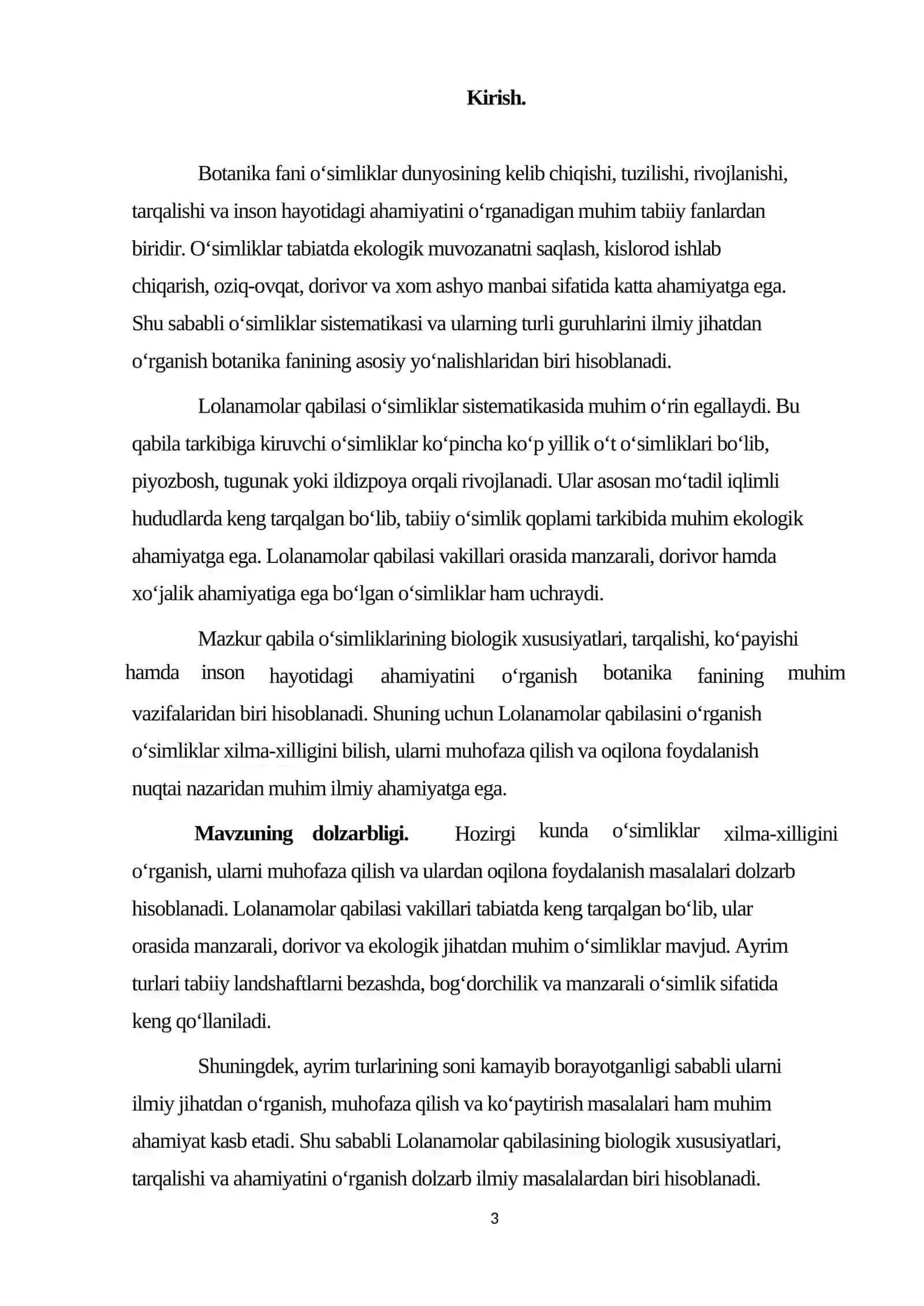 Lolanamolar qabilasi 3