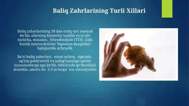 Baliq Zahrlarining Turli Xillari 3