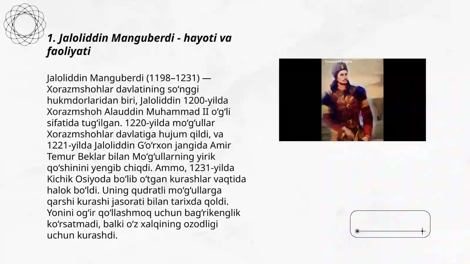 Jaloliddin Manguberdi-Vatan himoyachisi 3