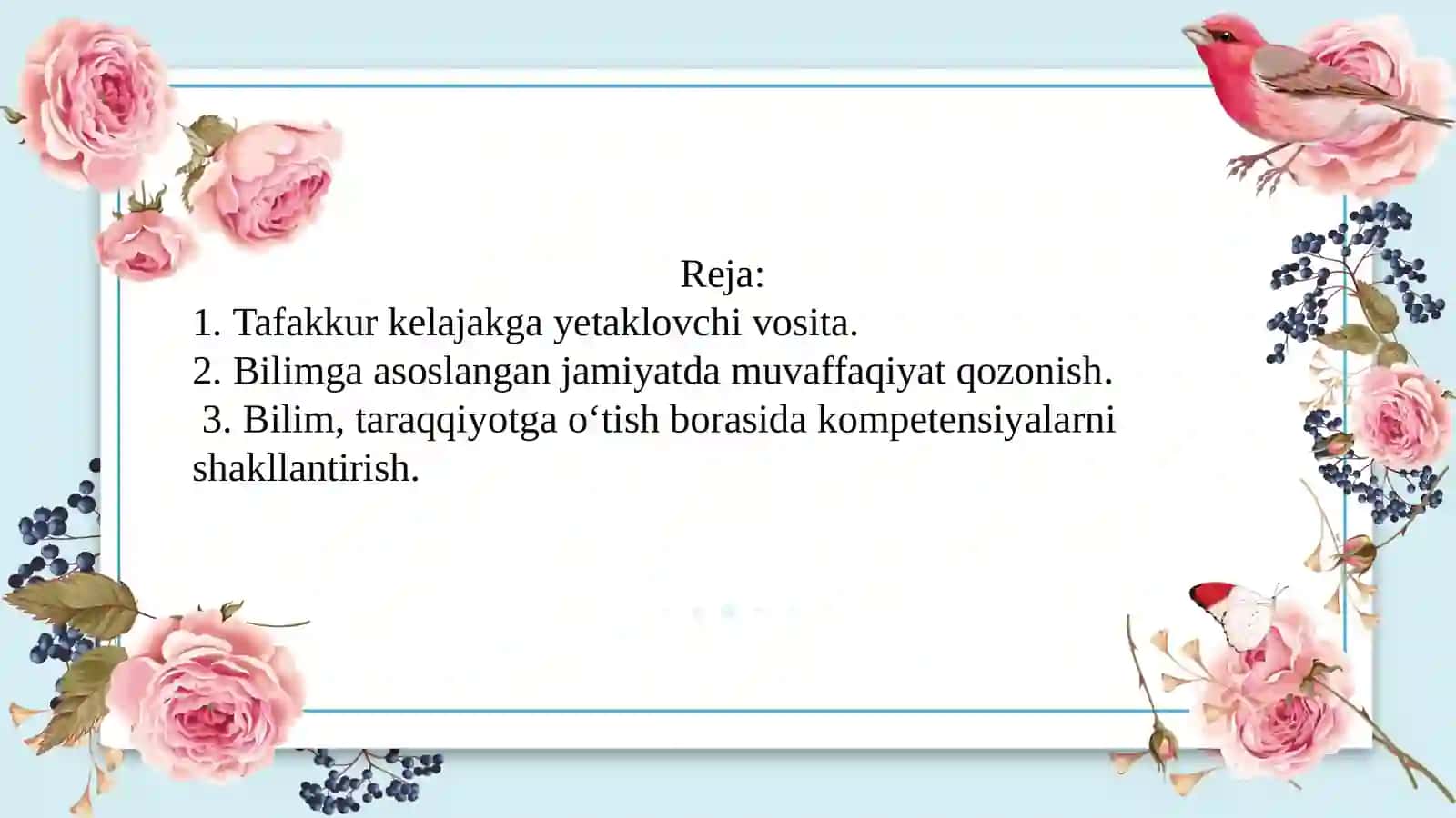 Pedagogik kreativ taʼsir koʻrsatish - kommunikativ qobiliyatning asosiy usuli sifatida. Oʻqituvchining kommunikativ qobiliyatida kreativ, tanqidiy taʼsir oʻtkazish. Effekt fondlari va tizim resurslarini qoʻllash kreativ muammolarni hal qilishni oʻrganish uchun. Axborot fondi. Kreativ resurs yondashuvi, ular bilan ishlash 3