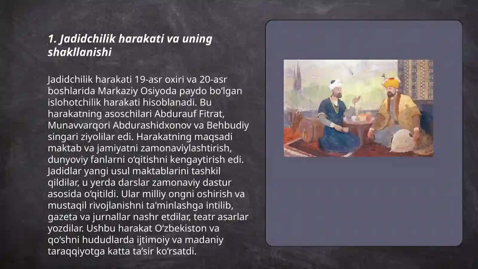 Jadid pedogogikasi va uning tarixiy ahamiyati 3