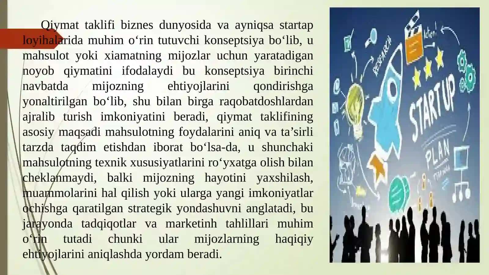 Raqamli startap loyihada marketing va PR 3