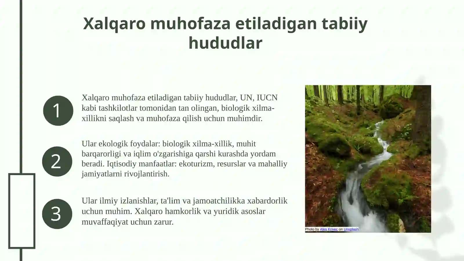 Xalqaro muhofaza etiladigan tabiiy hududlar 3