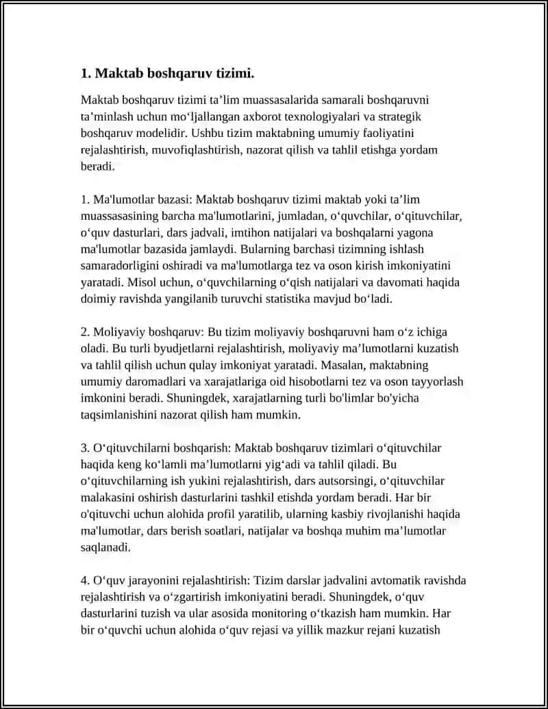 MAKTAB BOSHQARUV TIZIMI 3