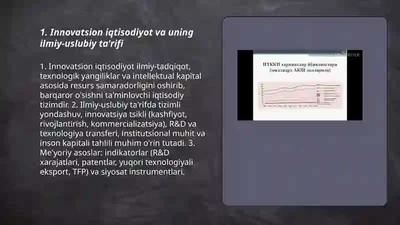 Innovatsion iqtisodiyotning ilmiy-uslubiy asoslari 3