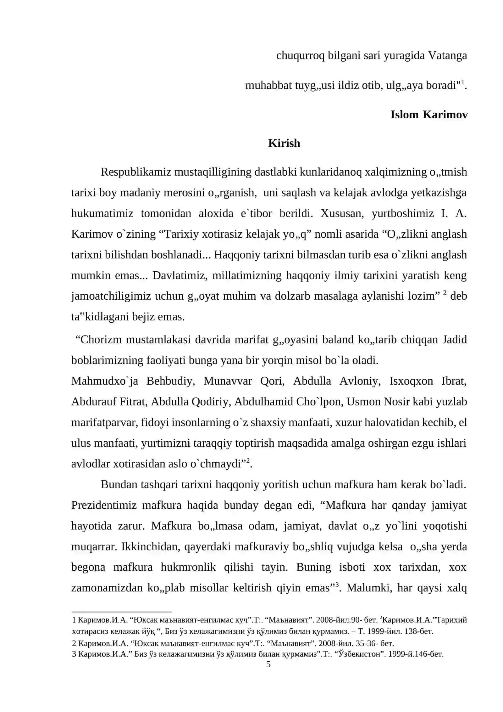 Jadidchilik va “Yosh xivaliklar” harakatining qisqacha tarixi BITIRUV MALAKAVIY ISHI 3