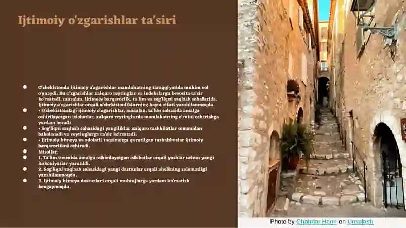Ijtimoiy va siyosiy o'zgarishlar va xalqaro reytinglar 3