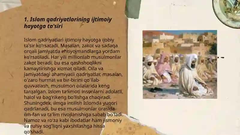 Islom qadriyatlari va maʼrifatining hozirgi davrdagi ahamiyati 3
