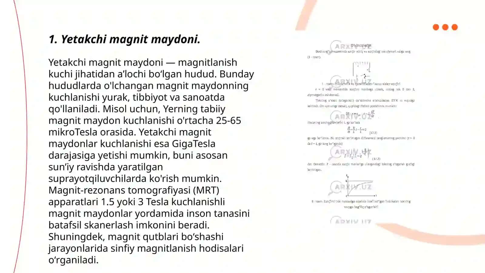 Magnit rezonans tomografiyasining ishlash prinsipi 3