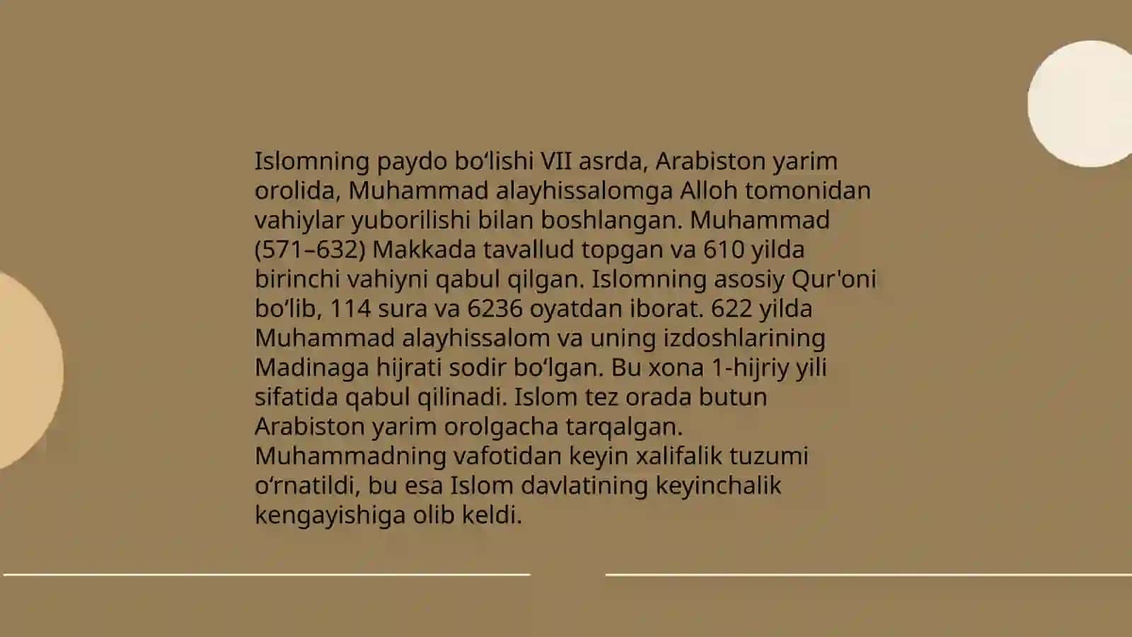 Islom dini tarixi va ta’limoti 3