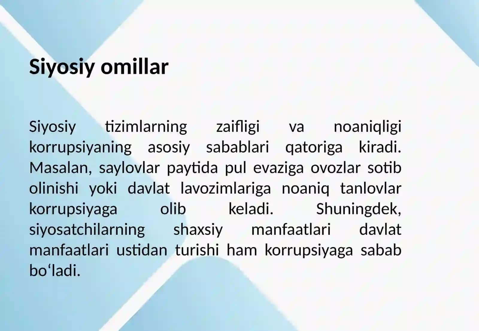 Korrupsiyaning mohiyati oqibatlari va unga qarshu kurash mexanizmlari 3