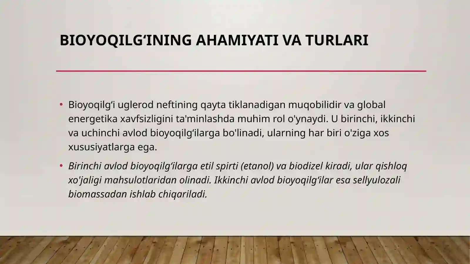 Bioyoqilg‘i olish texnologiyasining tahlili 3