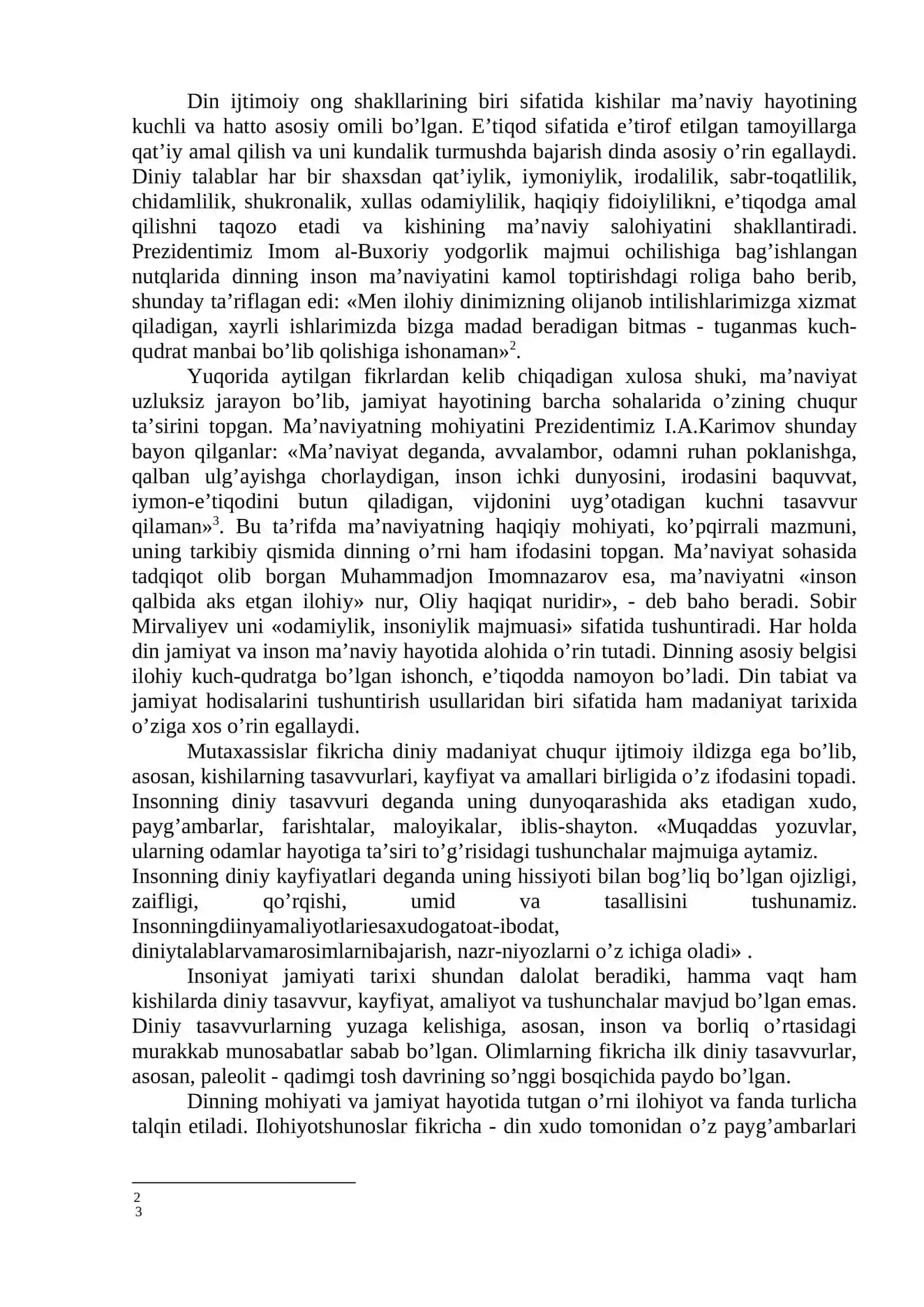 DINIY MADANIY AN'ANALARNING JAMIYAT TARAQQIYOTIGA TA'SIRI 3