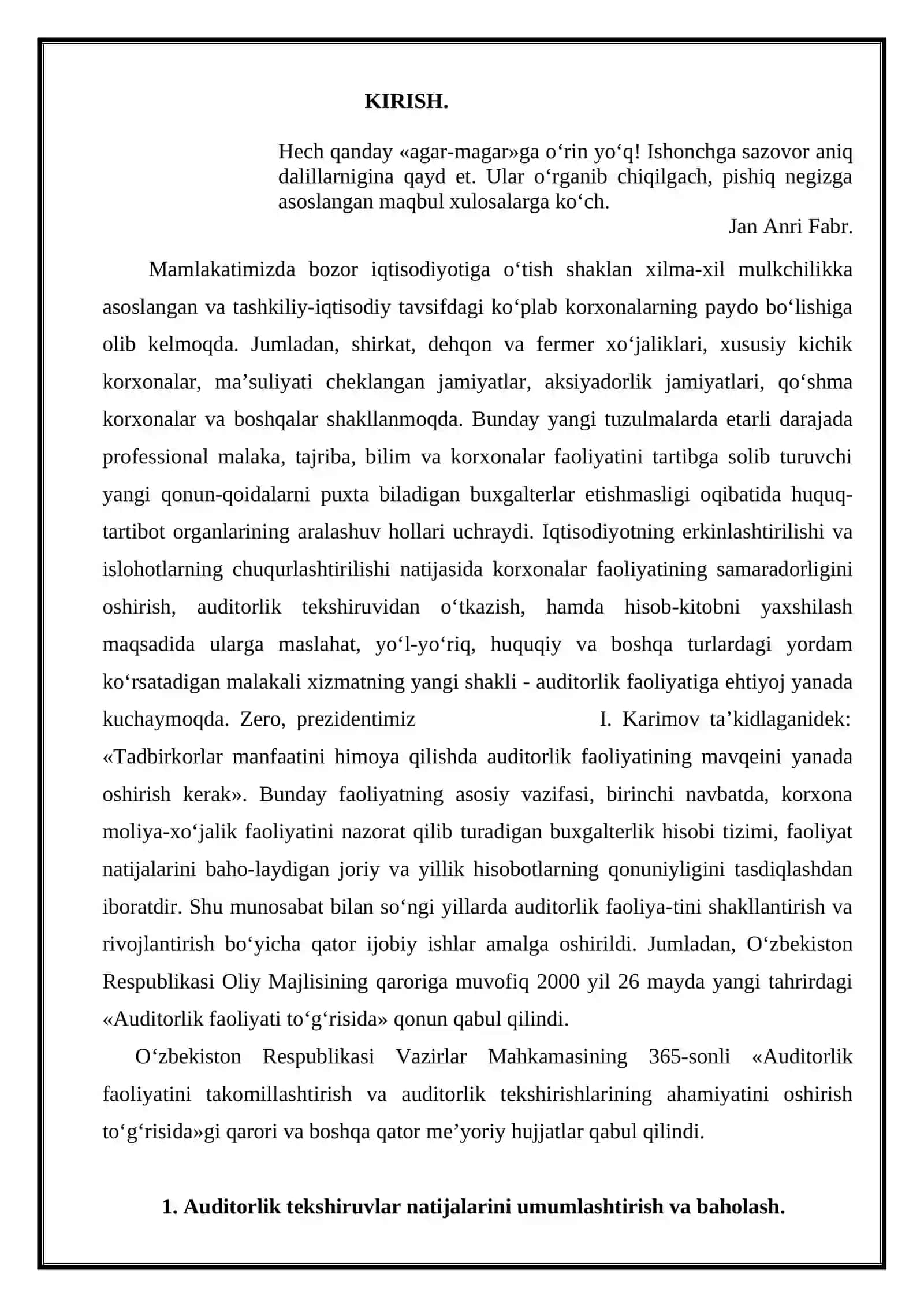 Ijobiy va Salbiy Auditorlik Hulosasini Tuzish 3