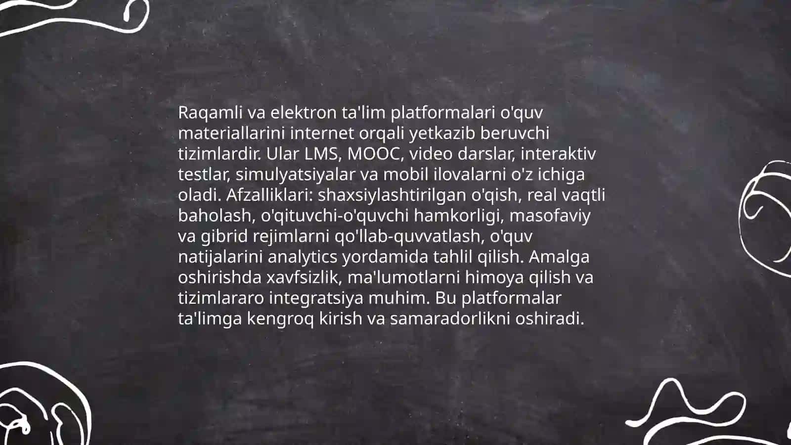 Talim tizimining zamonaviy yónalishlari va usullari 3
