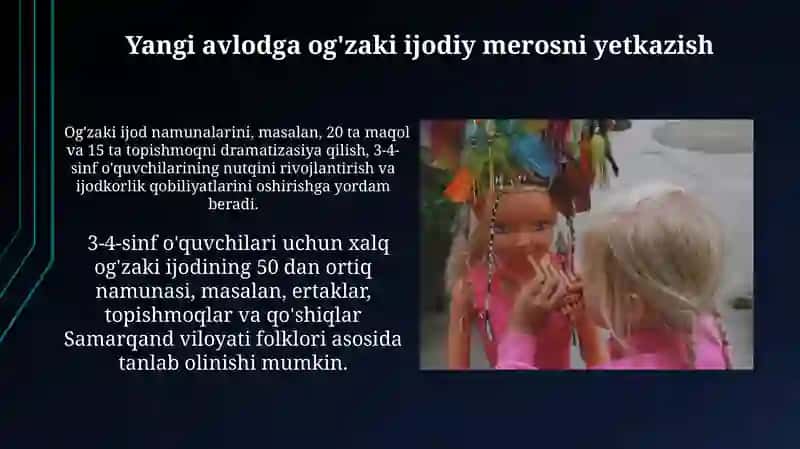 Ona tilidan xalq ogʻzaki ijodi 3-4-sinflar uchun 3