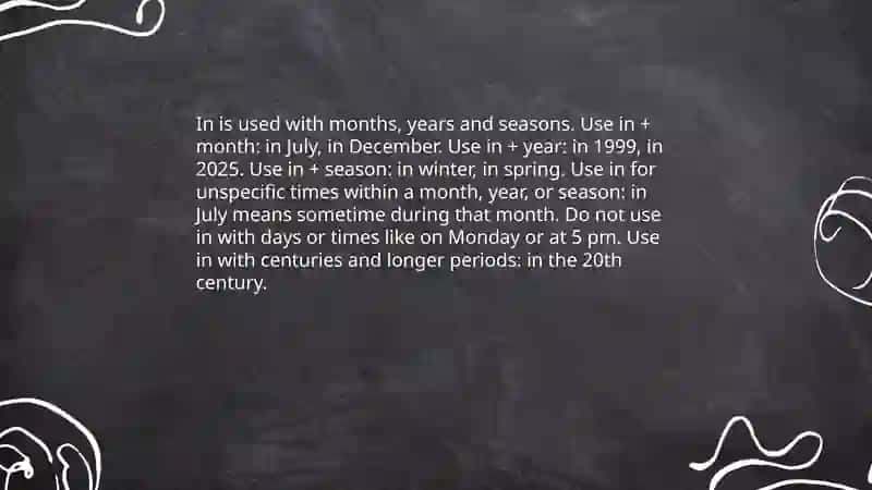 Prepositions of Time 3