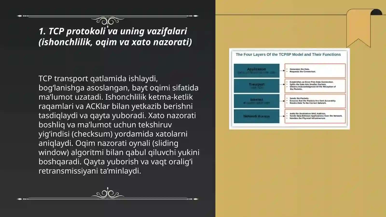TCP\IP protokollari va ularning vazifasi 3