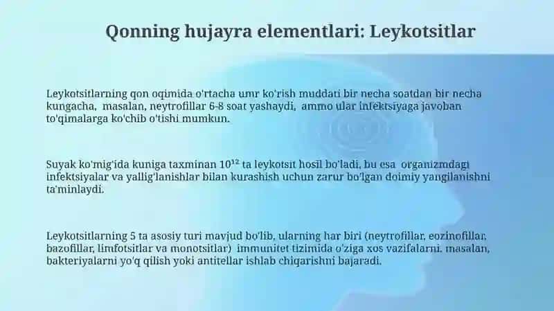 Qon hujayralari fiziologik va reparativ regeneratsiyasi mexanizmlari 3