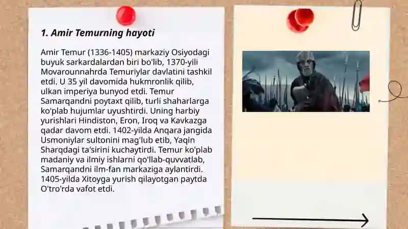 Amir Temur haqida 3