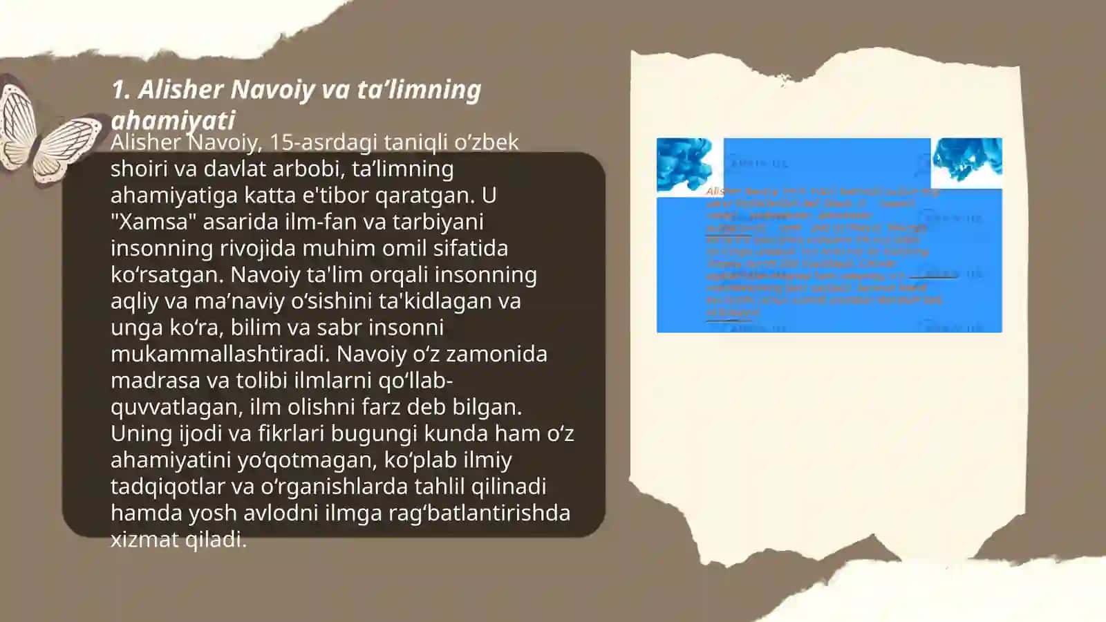 Alisher Navoiyning taʼlim-tarbiya toʻgʻrisidagi qarashlari 3