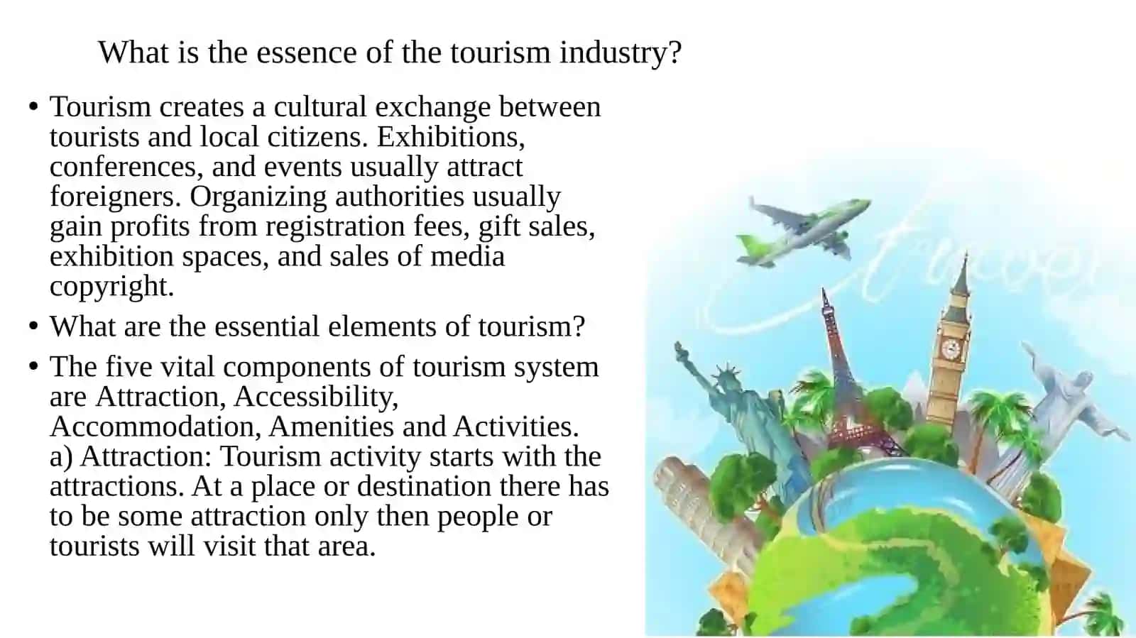 Essence and Content of Marketing in Tourism 3