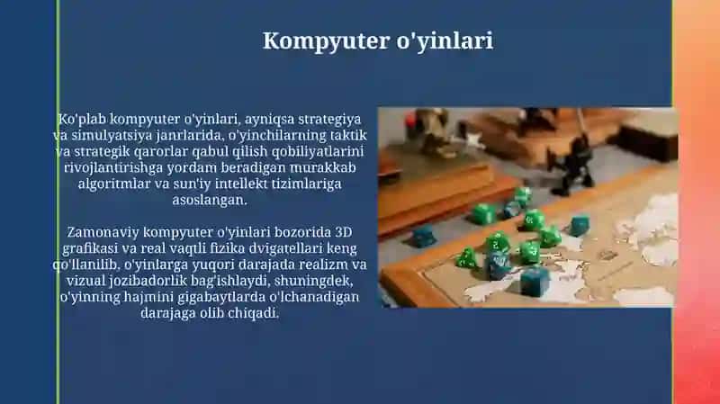 Kompyuter o'yinlari 3
