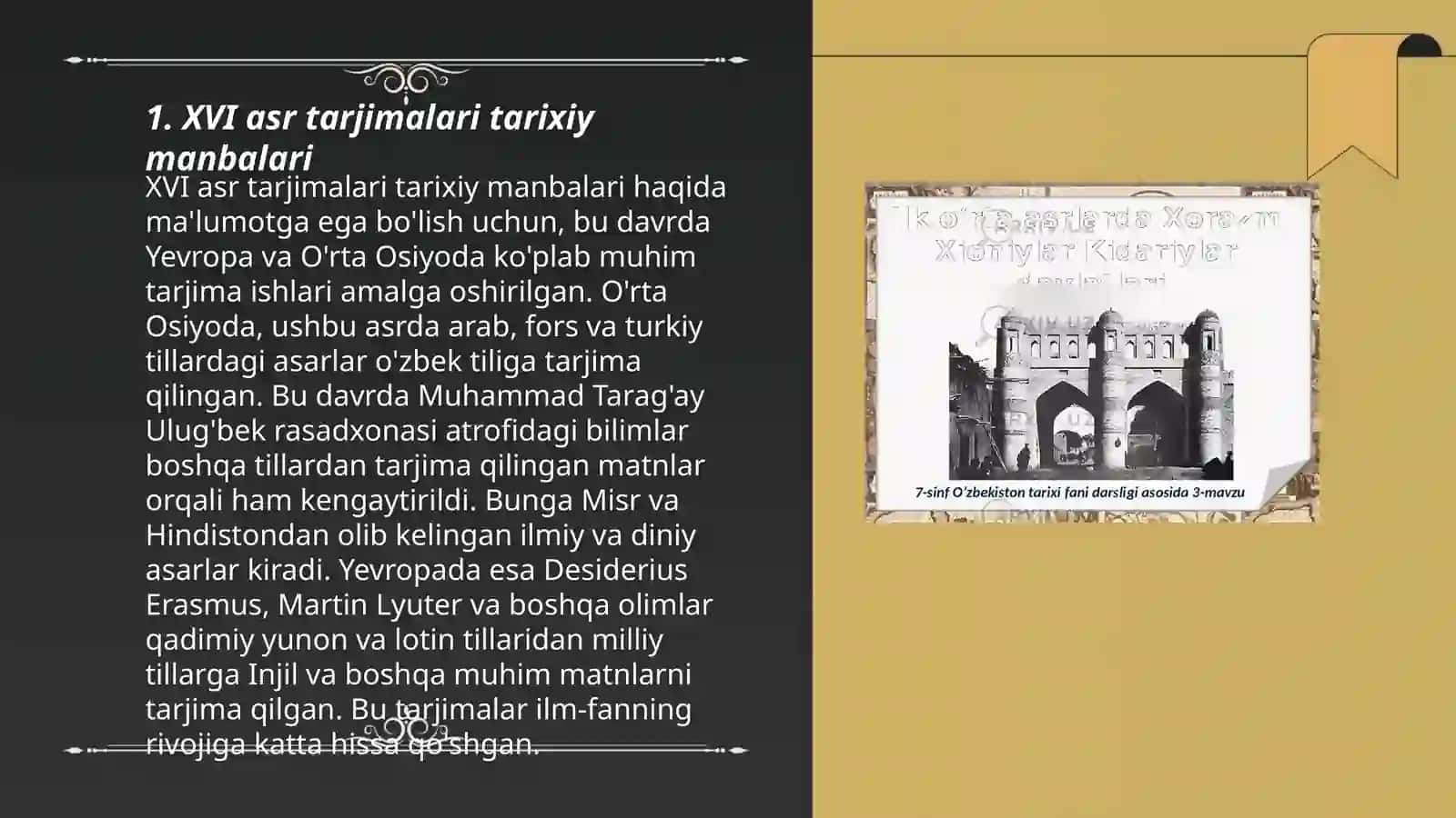 XVI-XVIII asrlar tarjimachiligi 3