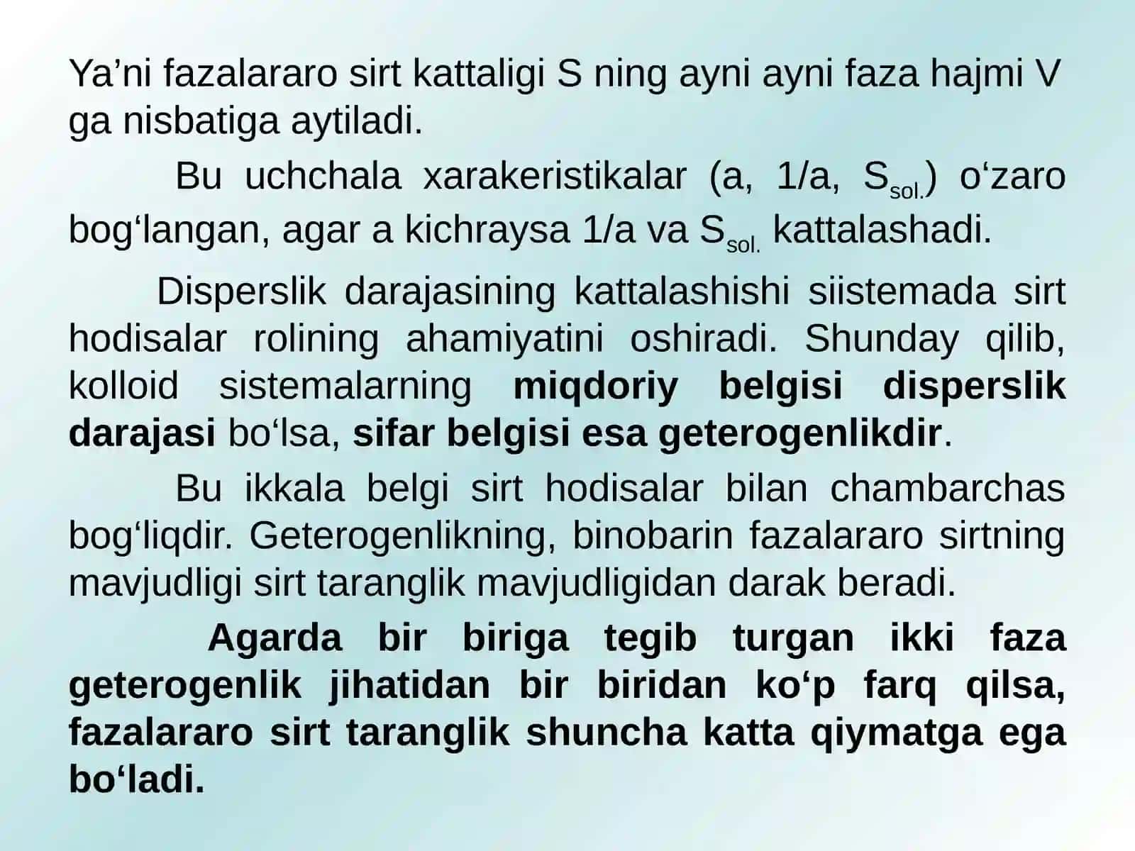 Sathdagi hodisalar. Sirttaranglik tushunchasi 3