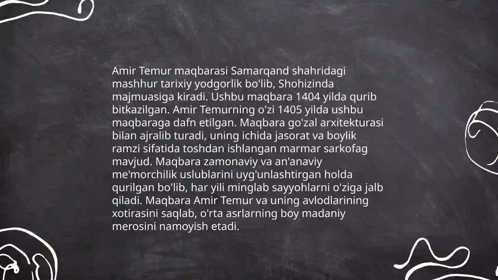 Yurtimizning go’zal obidalari 3