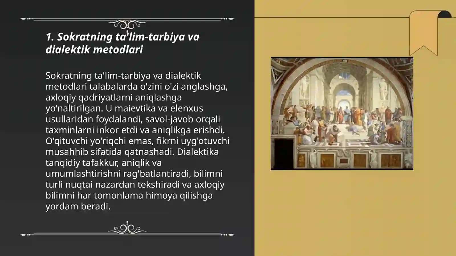 Sokratning ta'lim-tarbiya va dialektik metodlari 3