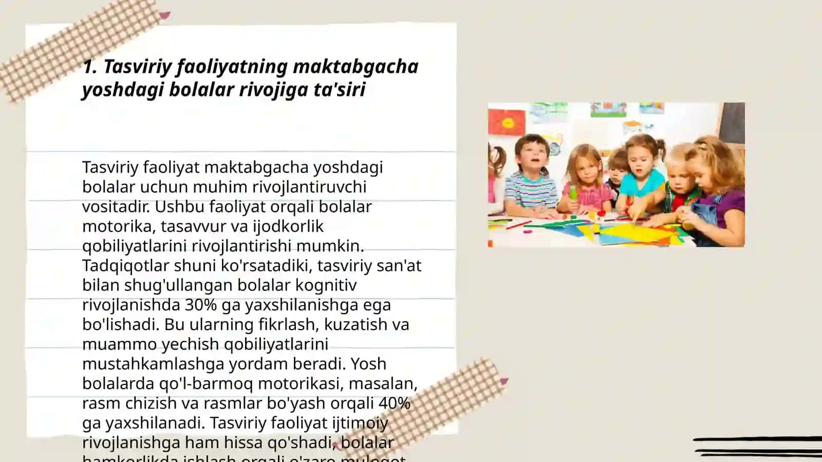 Maktabgacha yoshdagi bolalarni tasviriy faoliyat jarayonidagi idrokini rivojlantirish 3