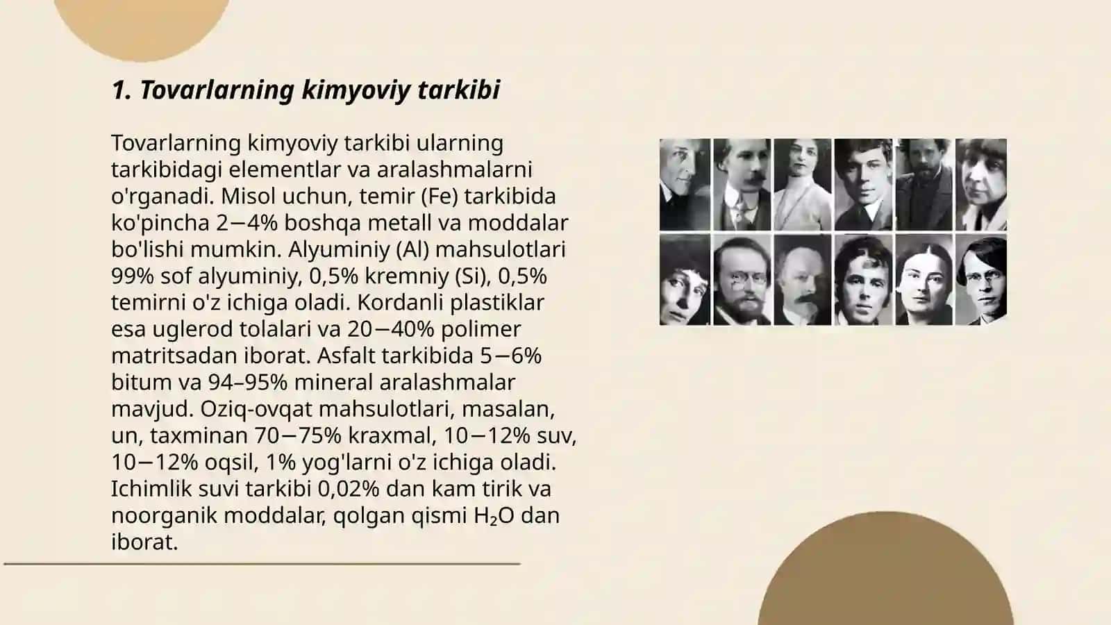 Tovarlar kimyosi fanini umumta'lim hamda o'rta maxsus ta'lim muassasalarida yangi ped-texnologiyalarda o'qitilishi 3