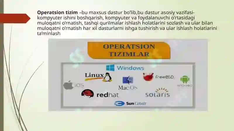 ANDROID MOBIL OPERATSION TIZIMI 3