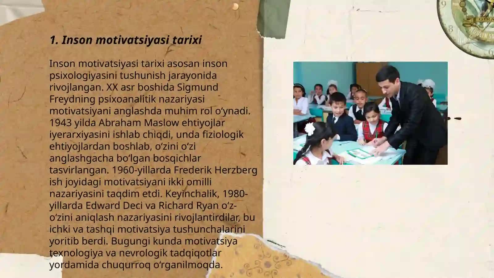 Inson motivasion sohasining rivojlanishi 3