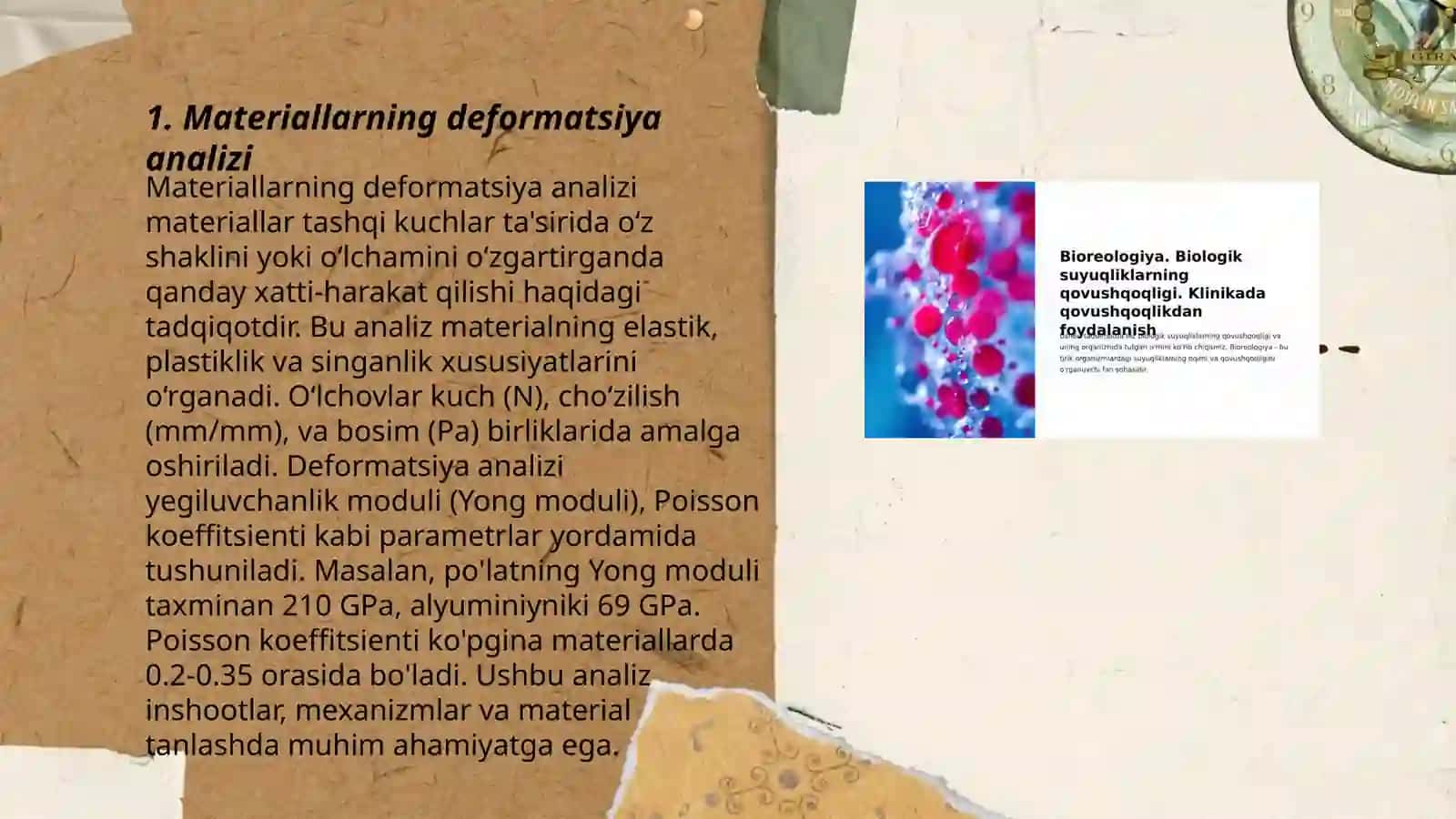 Bioreologiya asoslari qattiq jismlarning mexanik xossalari 3