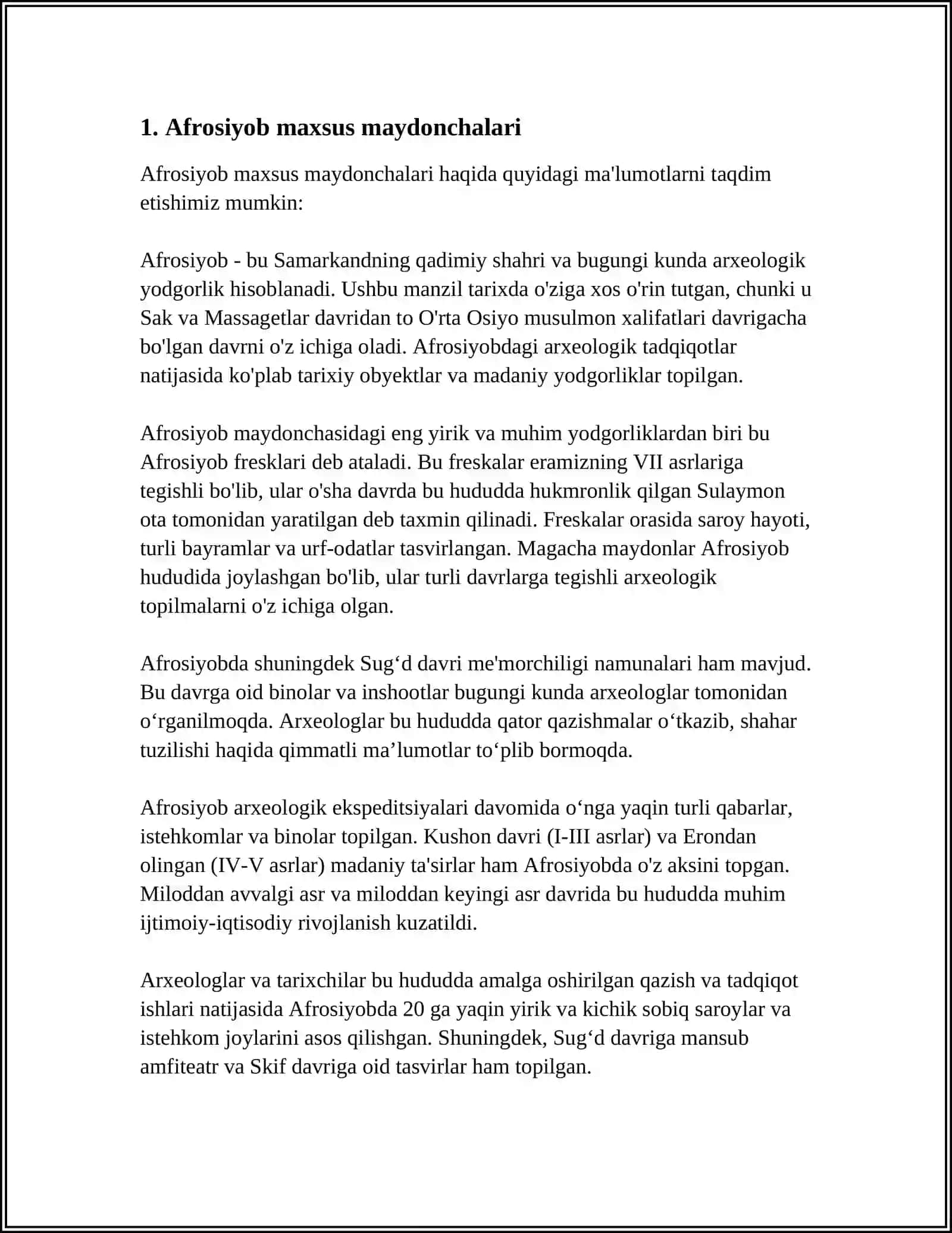XITOYDAGI QADIMIY OBIDALAR 3
