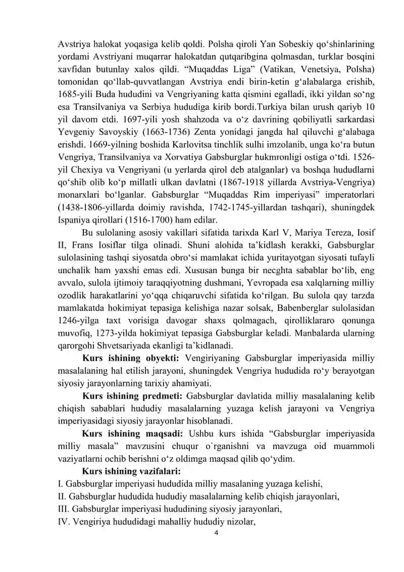 Vengriyada XVIII-XIX asrlardagi Ijtimoiy-Siyosiy Vaziyat 3