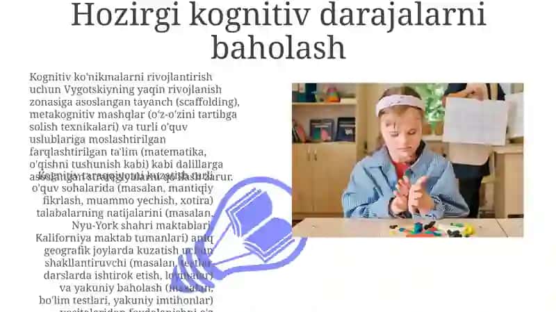 Kognitivlikni shakllantirish 3