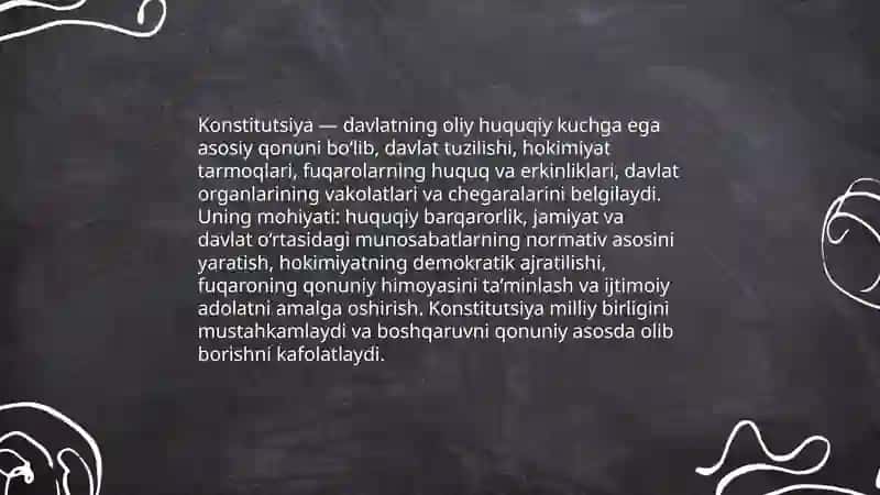 Konstitutsiyaning mohiyati 3
