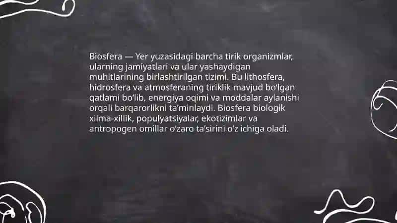 Biosfera 3